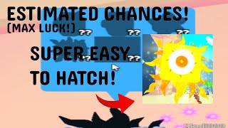 HUGE SUN ANGELUS CHANCES Are INSANELY EASY  Pet Simulator X [upl. by Aerdnua]