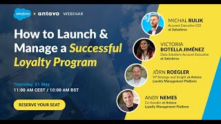 Webinar How to Launch and Manage a Successful Loyalty Program [upl. by Bennion681]