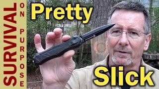 Smith and Wesson OTF AssistedOpening Knife  Pros and Cons [upl. by Gaudet634]