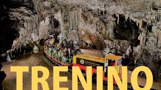 Trenino Grotte di Postumia Slovenia  Giro completo OnRide [upl. by Ayaj]