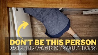 Corner Cabinets  What are your options [upl. by Kellie]