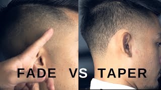 Fade vs Taper Whats the difference [upl. by Arat329]