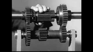 Spinning Levers  How A Transmission Works 1936 [upl. by Adnohser]