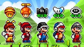 Super Mario Unimaker 1S2  All PowerUps [upl. by Zebaj]