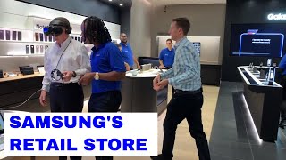 Inside Look at Samsungs First Retail Store [upl. by Fernande356]