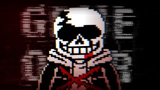 Undertale Last Breath Phase 4  GAME OVER Animation [upl. by Hanid]