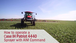 Case IH Patriot 4440 Sprayer WalkThrough [upl. by Bernadina]