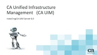 Installing CA UIM Server [upl. by Yllen]