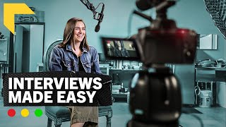 How to Shoot Cinematic Interviews  10 Easy Steps [upl. by Winstonn939]