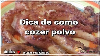 Como cozer polvo e deixá lo bem macio [upl. by Tyson]