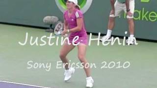 Justine Henin Slow motion Forehand and Backhand [upl. by Paine73]