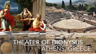 Theater of Dionysus  Acropolis of Athens  Greece  4K [upl. by Othilie]