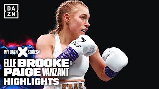 Fight Highlights  Elle Brooke vs Paige VanZant [upl. by Eliseo]