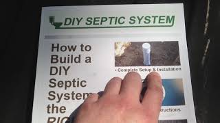 DIY Septic System  How to Build a DIY Septic System the Right Way [upl. by Gillmore]