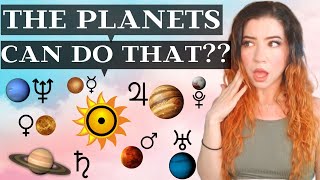 Astrology Planets Meaning Understanding Planet Energy HOW YOURE INFLUENCED [upl. by James]