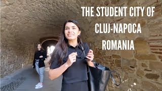 Exploring Cluj  Romania travel [upl. by Ydualc]