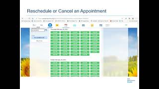 Reschedule or Cancel Appointments on the MyChart Website [upl. by Netsrek]