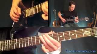 Holy Wars Guitar Lesson  Megadeth  Famous Riffs [upl. by Nikola]