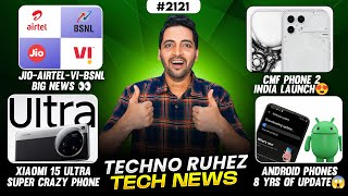 JioAirtelViBSNL Big NewsCMF Phone 2 India Launch😍Android Big News😱vivo T4x Price2nm Chip [upl. by Pierro821]