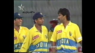 Singer World Series 1994  Australia v India at Colombo RPS  Match Highlights [upl. by Layod]