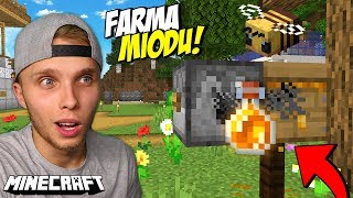 Jak ZROBIĆ FARMĘ MIODU w Minecraft [upl. by Eric196]