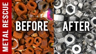 How To Remove Rust From Nuts Bolts and Drill Bits in 3 EASY Steps [upl. by Novaelc]