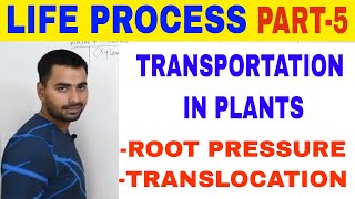 LIFE PROCESS TRANSPORTATION IN PLANTS PART 5 [upl. by Mirilla158]