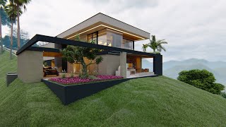 Casa en la Ladera  Modern house [upl. by Novyaj]