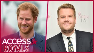 Prince Harry amp James Corden Film Carpool Karaoke Report [upl. by Lightfoot]