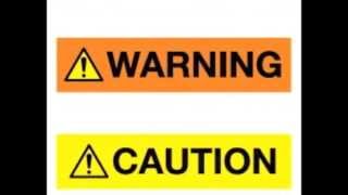 What Danger Warning or Caution Signs Actually Mean QUIZ [upl. by Tdnaltroc]