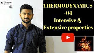 THERMODYNAMICS  04  Intensive amp Extensive Properties [upl. by Jeffers]