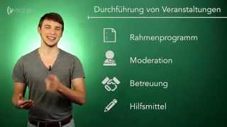 Veranstaltungen richtig durchführen  Wissen für die Ausbildung  Prozubide [upl. by Bunde]