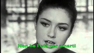 Non ho letà with Italian lyrics [upl. by Cinda]