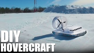 DIY Hovercraft  One Day Projects For Snow  Flite Test [upl. by Kenison]