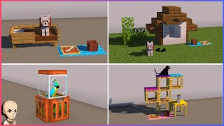 Minecraft 10 Pet Builds and Ideas [upl. by Roanne]