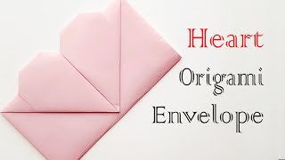 Origami Heart Envelope [upl. by Aizek706]