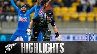 India Win Another Super Over Thriller  FULL HIGHLIGHTS  BLACKCAPS v India  4th T20 2020 [upl. by Abas]