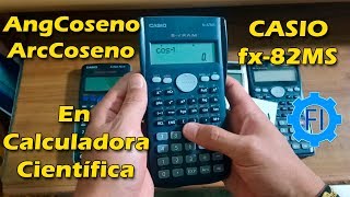 ArcoCoseno en Calculadora Científica Casio fx82MS  Salvador FI [upl. by Aserat333]