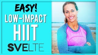 Quick HIIT Workout LOWImpact Exercise [upl. by Nitsirc]