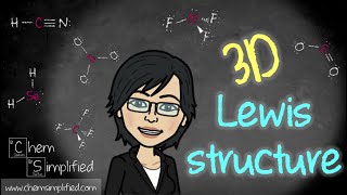 How to draw lewis structures in 3D  Dr K [upl. by Yoreel]