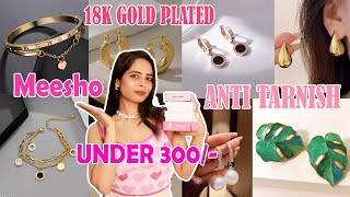 Meesho Anti Tarnish Jewellery Haul  Latest amp Trendy Jewellery Collection  Veronica Lifestyle [upl. by Featherstone]