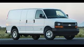 Chevy Express amp GMC Savana Van  Radiator Replacement [upl. by Trinetta]