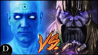 Thanos VS Dr Manhattan  Marvel VS DC  BATTLE ARENA [upl. by Nairadas296]