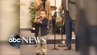 Boy Singing This Little Light of Mine Becomes a Viral Sensation [upl. by Aihtenyc]