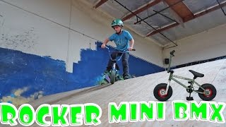 BACK AT IT AGAIN…ON THE ROCKER MINI BMX [upl. by Trixy25]