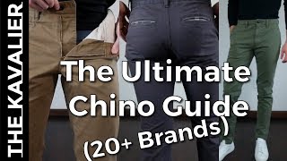 The Complete Chino Buying Guide  20 Brands from HampM Uniqlo Gap Bonobos and more [upl. by Wobniar]