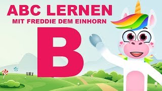 Buchstaben lernen deutsch  Buchstabe B  ABC lernen für Kleinkinder [upl. by Ymma]