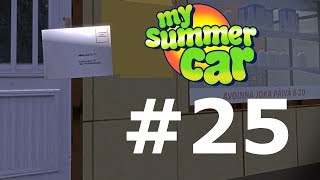 My Summer Car 25  WYSYŁKA LISTU PO CZĘŚCI  ZARABIAMY PINIONSZKI [upl. by Nirik]