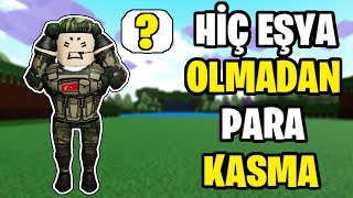 HÄ°Ã‡ EÅYA OLMADAN PARA KASMA TAKTÄ°ÄÄ°  Roblox Gemi Yapma Oyunu  Build A Boat [upl. by Gussi695]