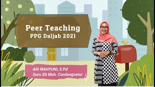 Peer Teaching Daring PPG Daljab 2021 [upl. by Aynotel]